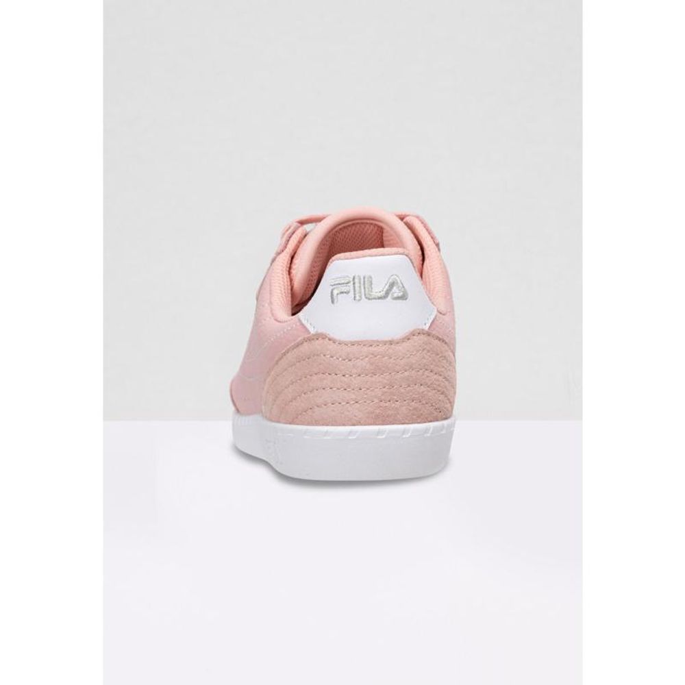 Fila Leather Low-Top Sneakers – Pale Pink