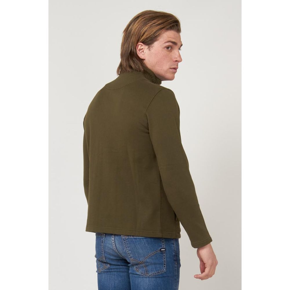 Gas Black Cotton Sweatshirt