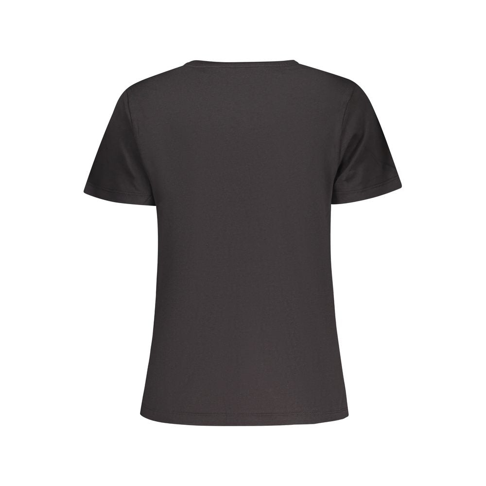 Pepe Jeans Black Cotton Women T-Shirt