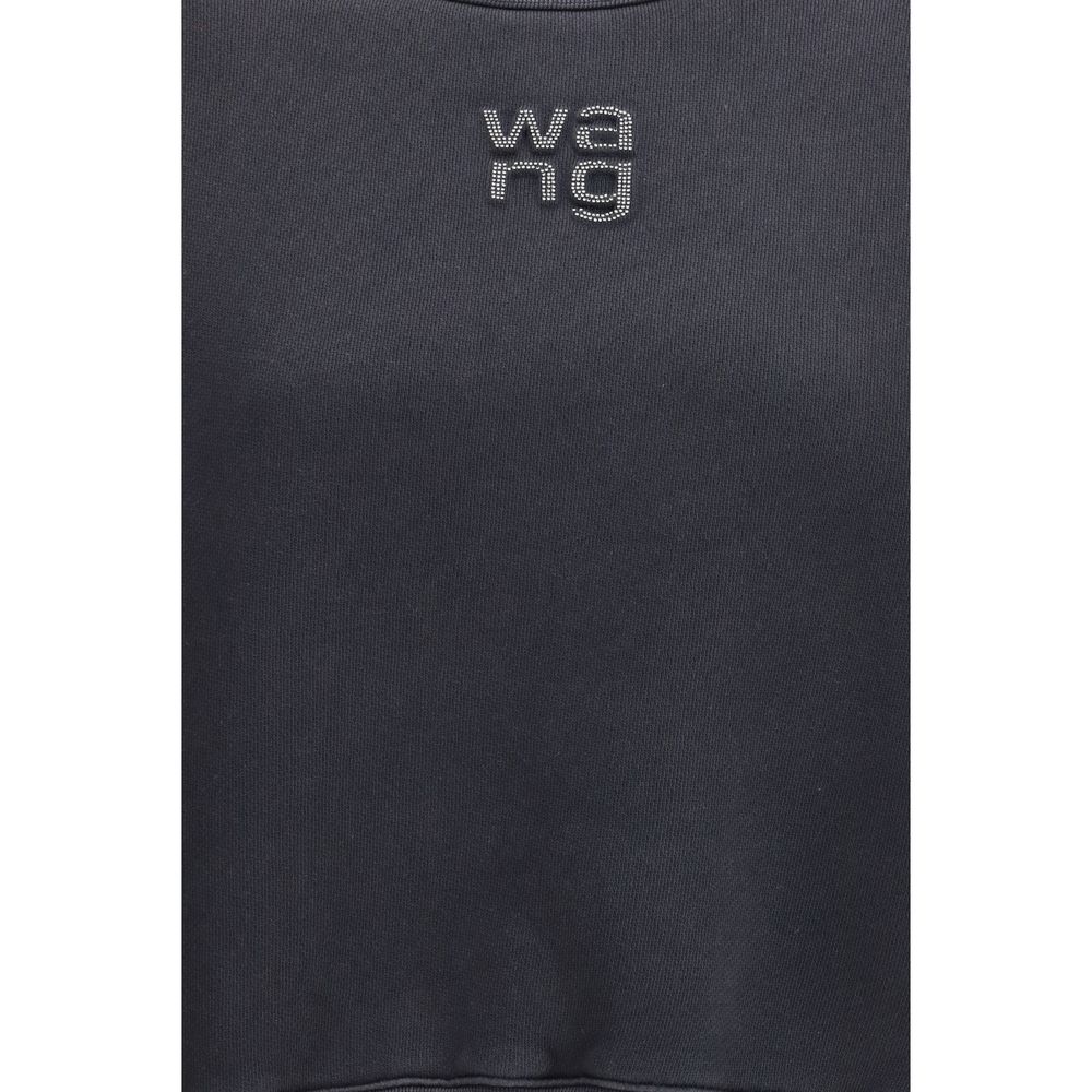 Alexander Wang Black Cotton Sweatshirt