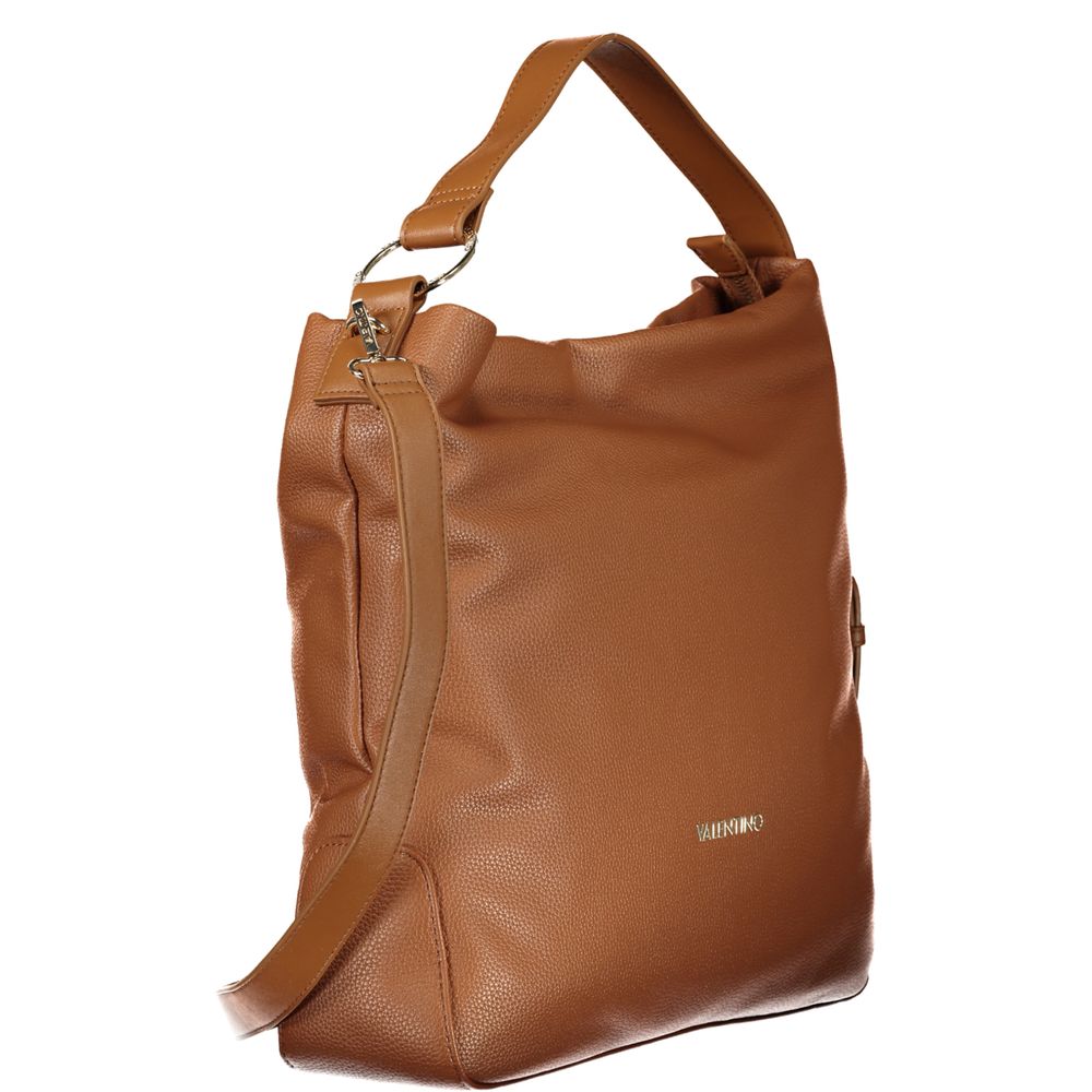 Mario Valentino Crossbody Bag with Removable Strap – Brown