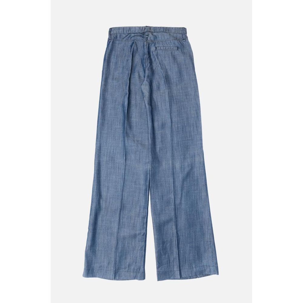 Gas Blue Glass Pants