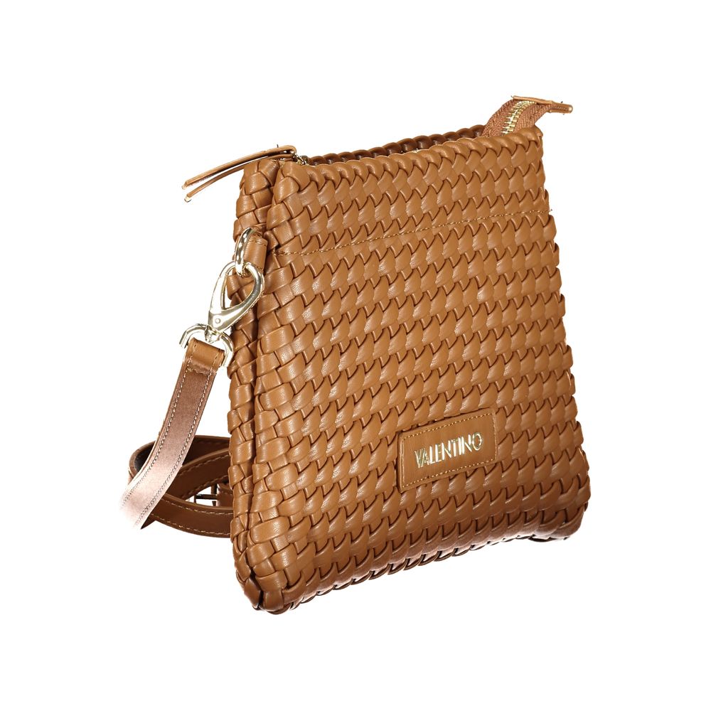 Mario Valentino Brown Polyethylene Handbag