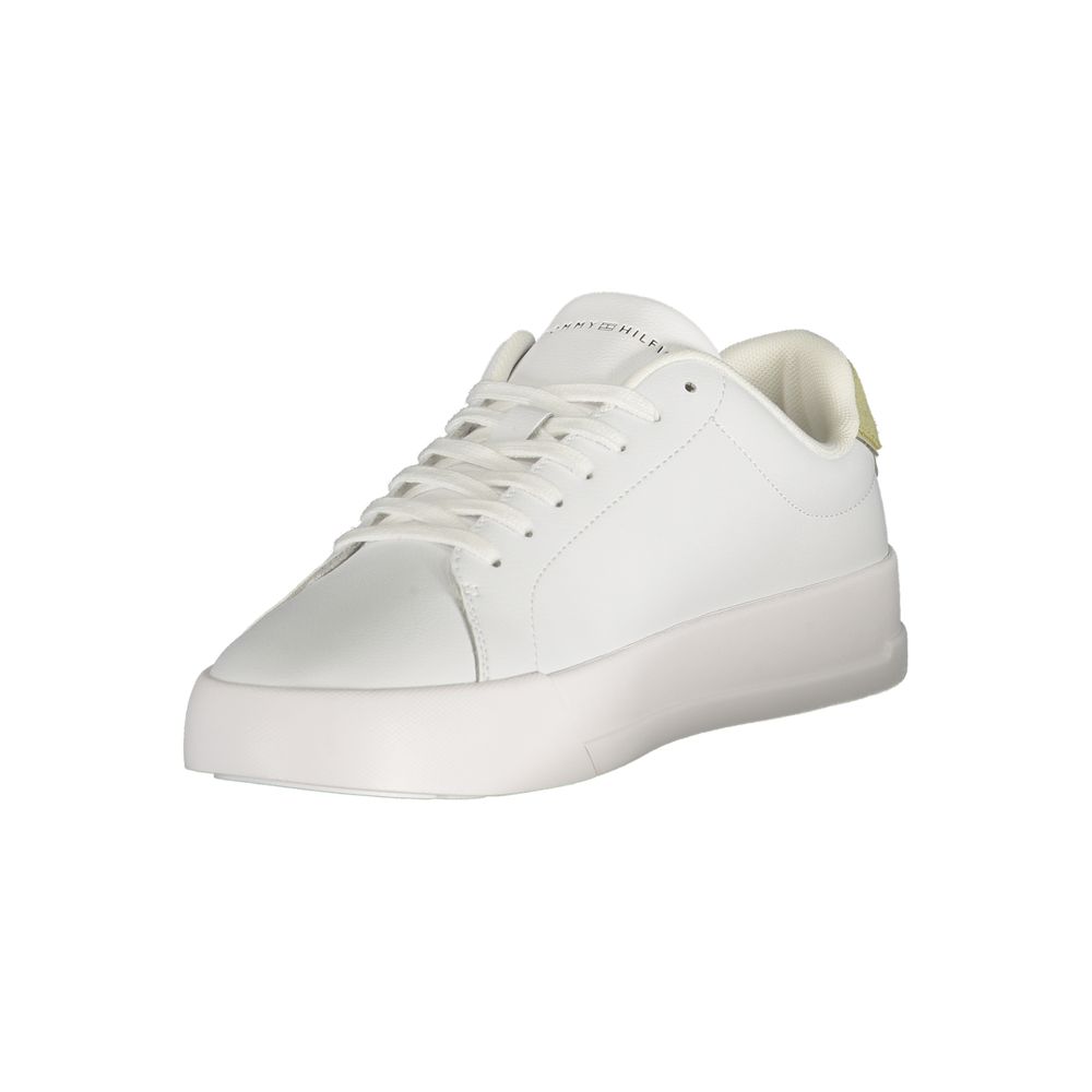Tommy Hilfiger Bianco Poliuretano Uomo Sneaker