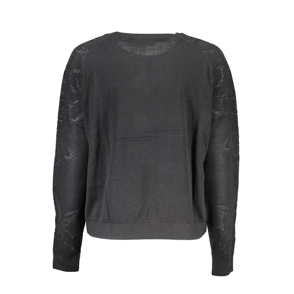 Desigual Black Cotton Women Sweater