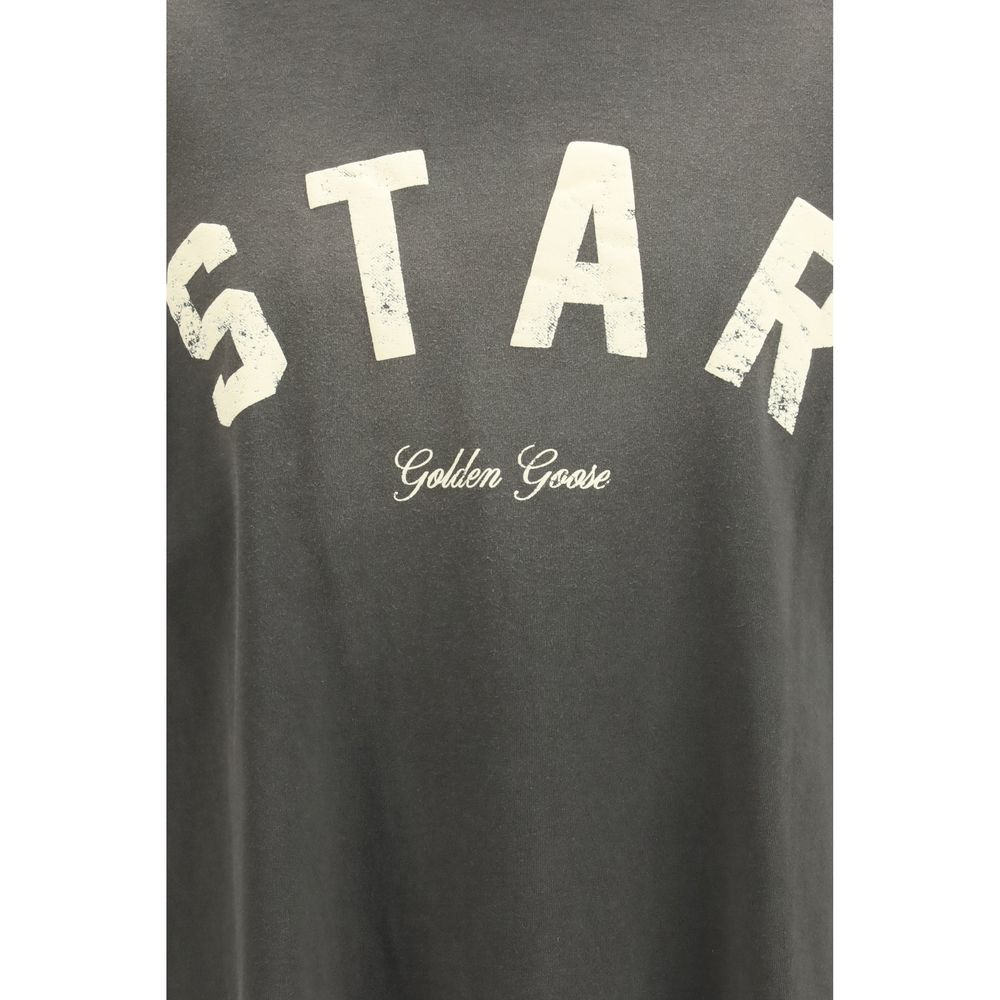 Golden Goose Gray Cotton T-Shirt
