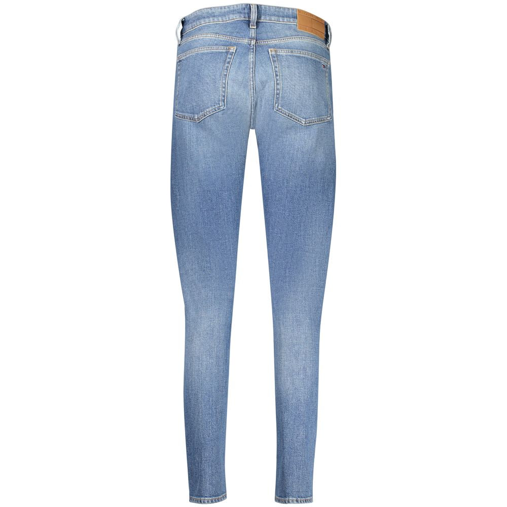 Tommy Hilfiger Blue Cotton Women's Slim Jeans