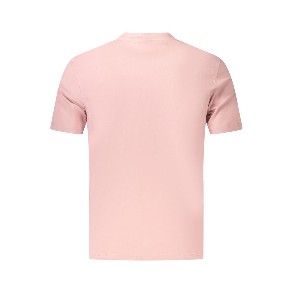 Napapijri Organic Cotton Regular-Fit T-Shirt – Pink