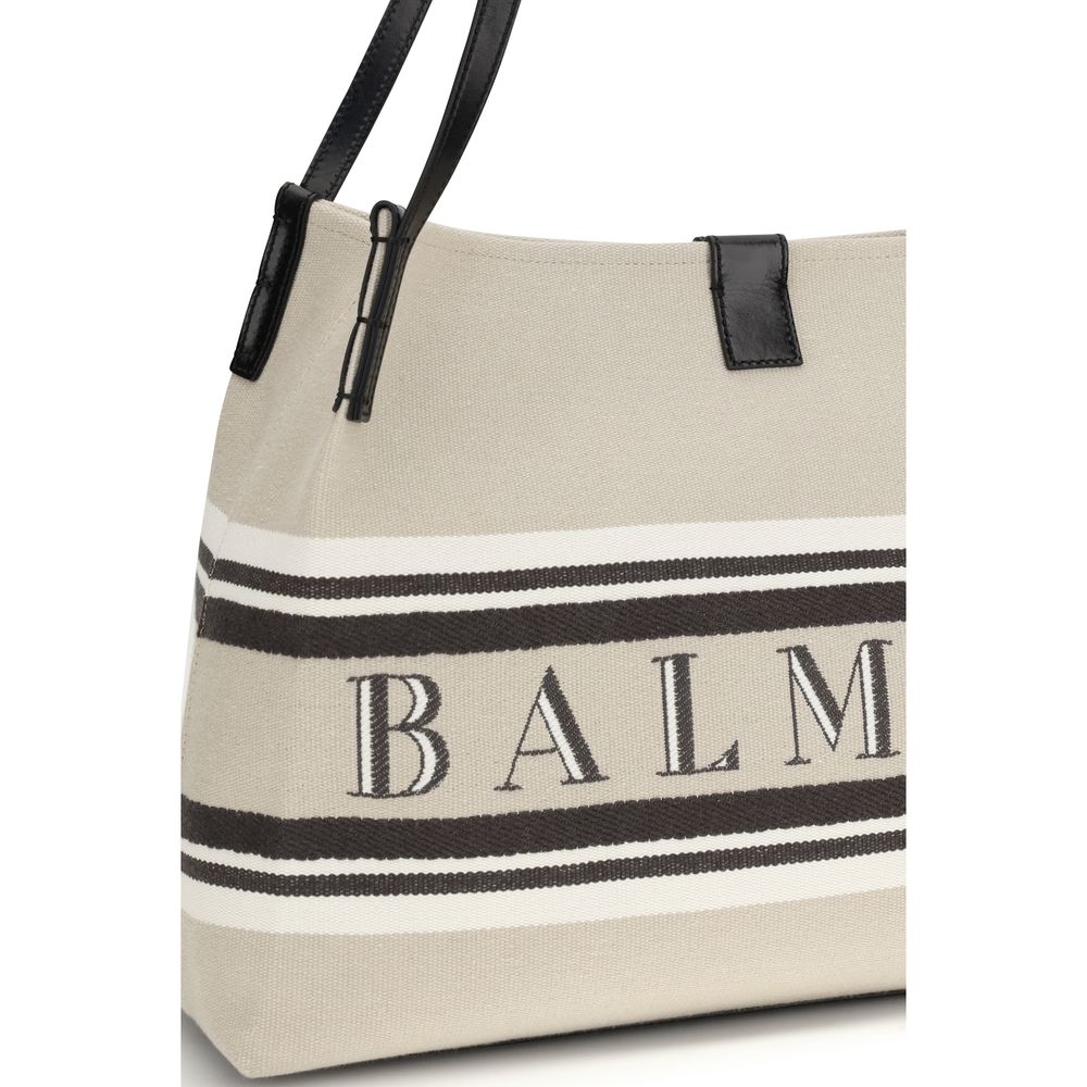 Balmain Release Multicolour Cotton-Blend Shoulder Bag