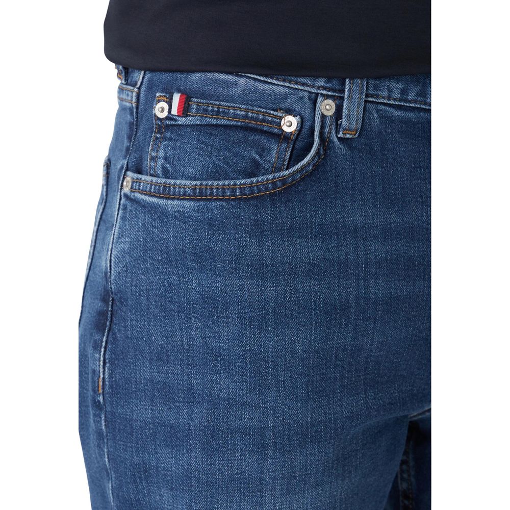 Tommy Hilfiger Blue Recycled Cotton Relaxed Fit Jeans