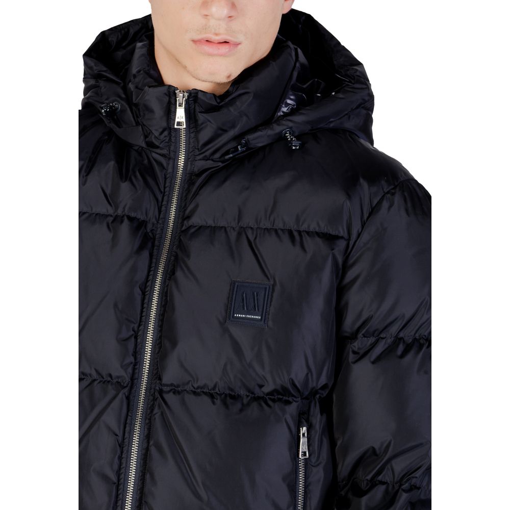 Armani Exchange XM000348 Men's Down Jacket – Blue