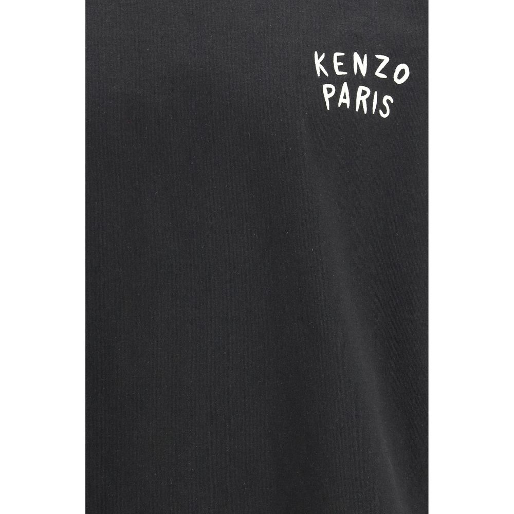 Kenzo Boke Heart Cotton Long-Sleeve T-Shirt – Black