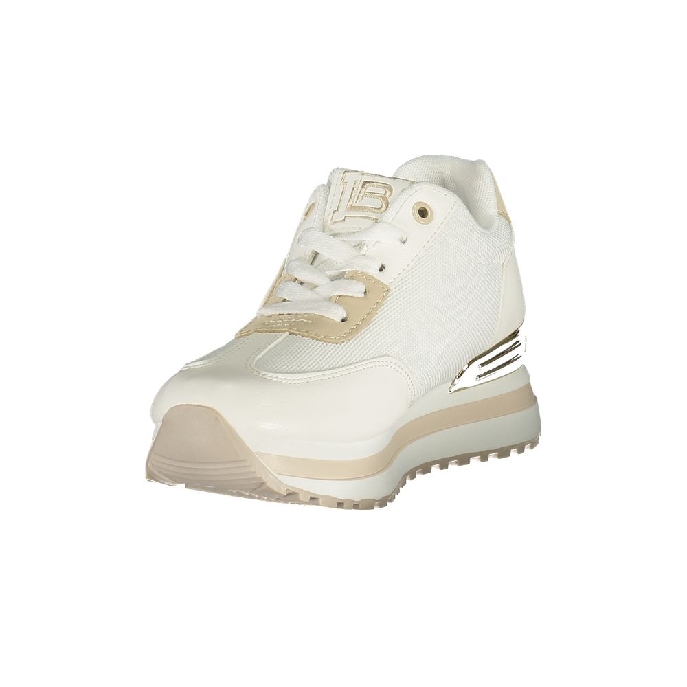 Laura Biagiotti white sneakers in polyester and polyurethane