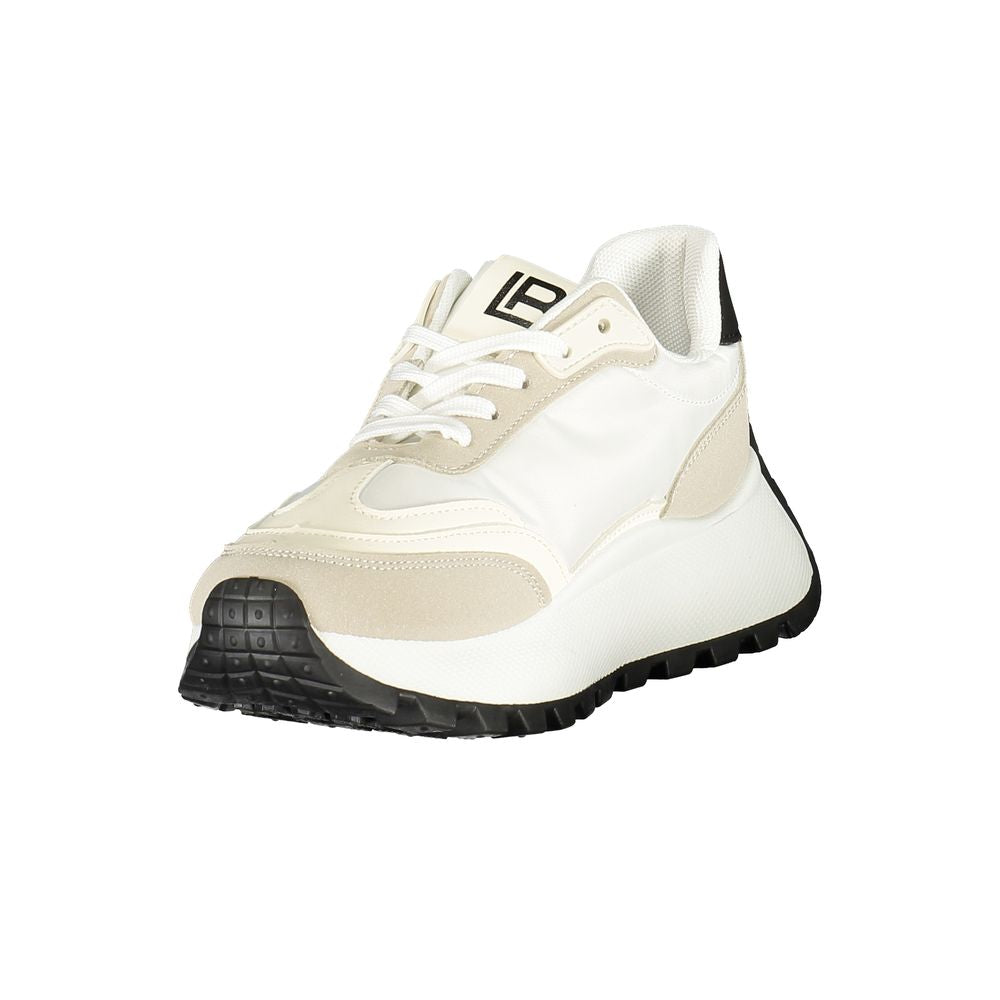Laura Biagiotti White Polyurethane Women Sneaker