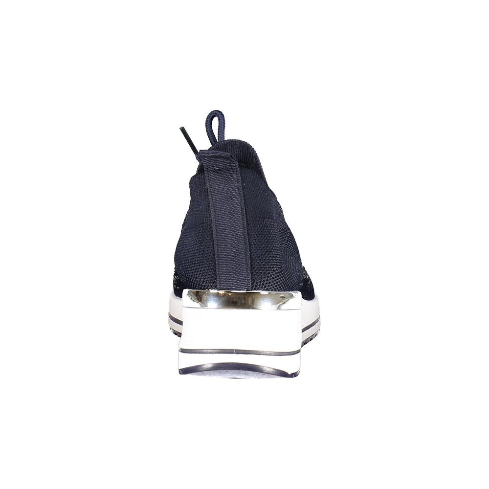 Laura Biagiotti women's rhinestone sneakers – blue