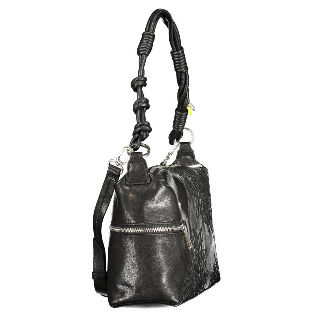 Desigual Black Polyurethane Women's Handbag
