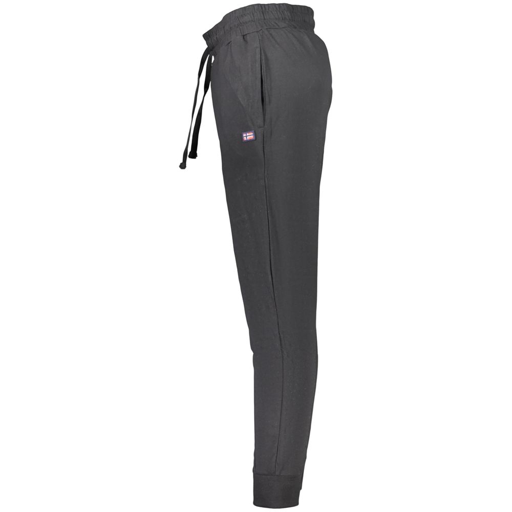 Norway 1963 Black Cotton Athletic Pants