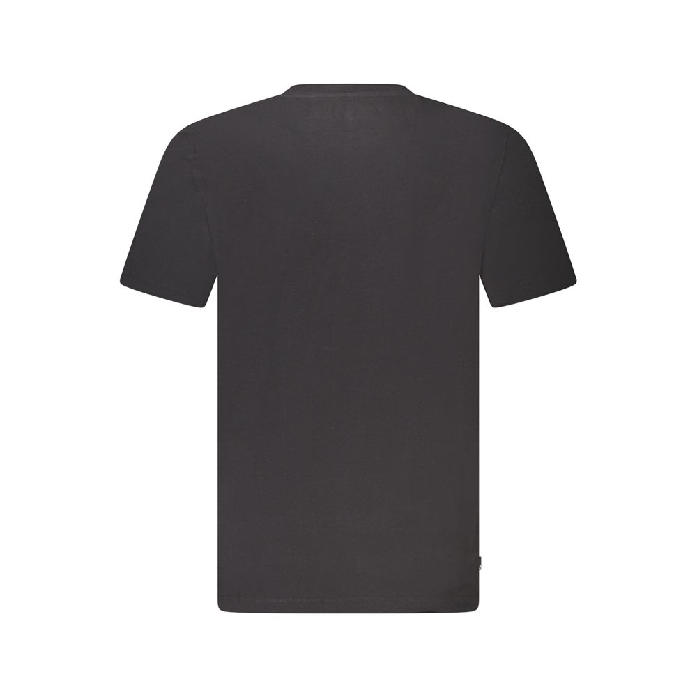 Timberland Black Organic Cotton Men T-Shirt