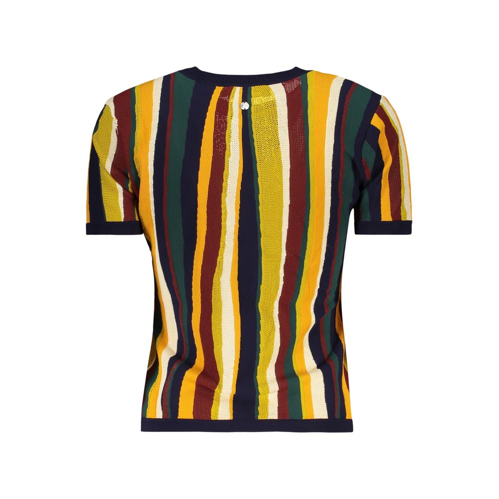 Desigual Blu Viscosa Women T-Shirt