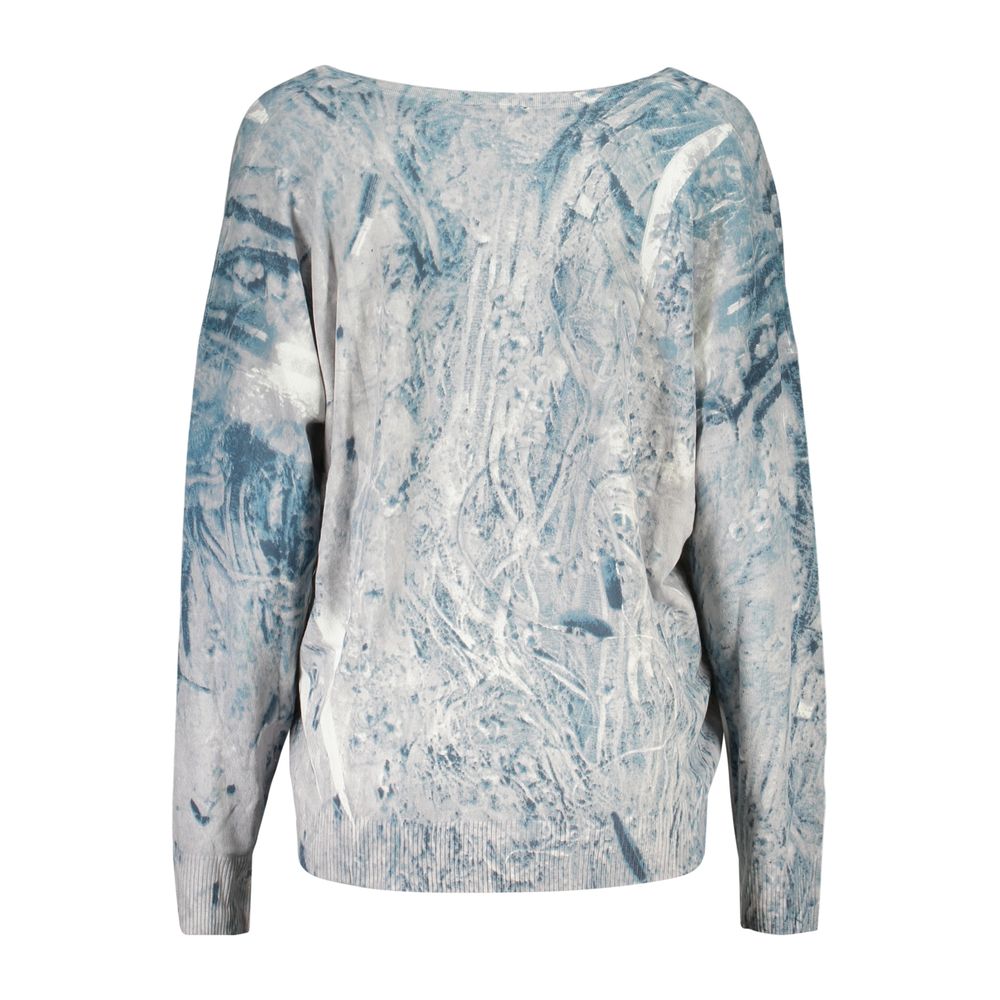 Desigual Azzurro Viscosa Women Sweater