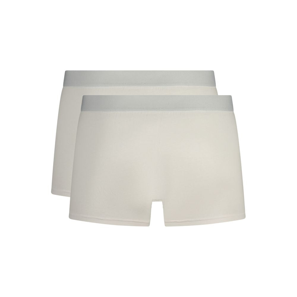 Trussardi Bianco Cotton Men Boxer Short