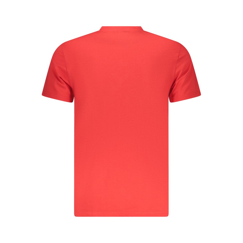 Iceberg Men's Cotton-Blend T-Shirt – Neon Red