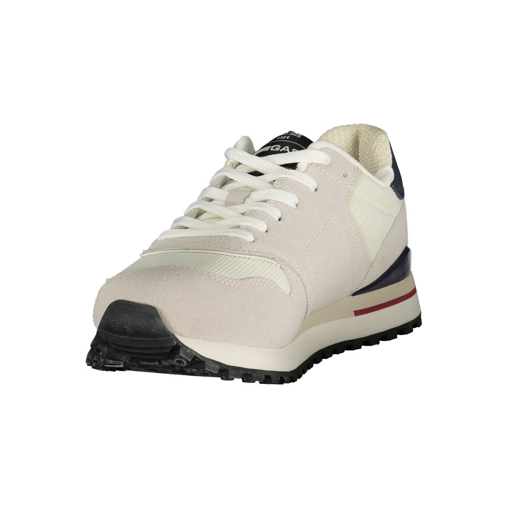 Gas Bianco Polyurethane Men Sneaker