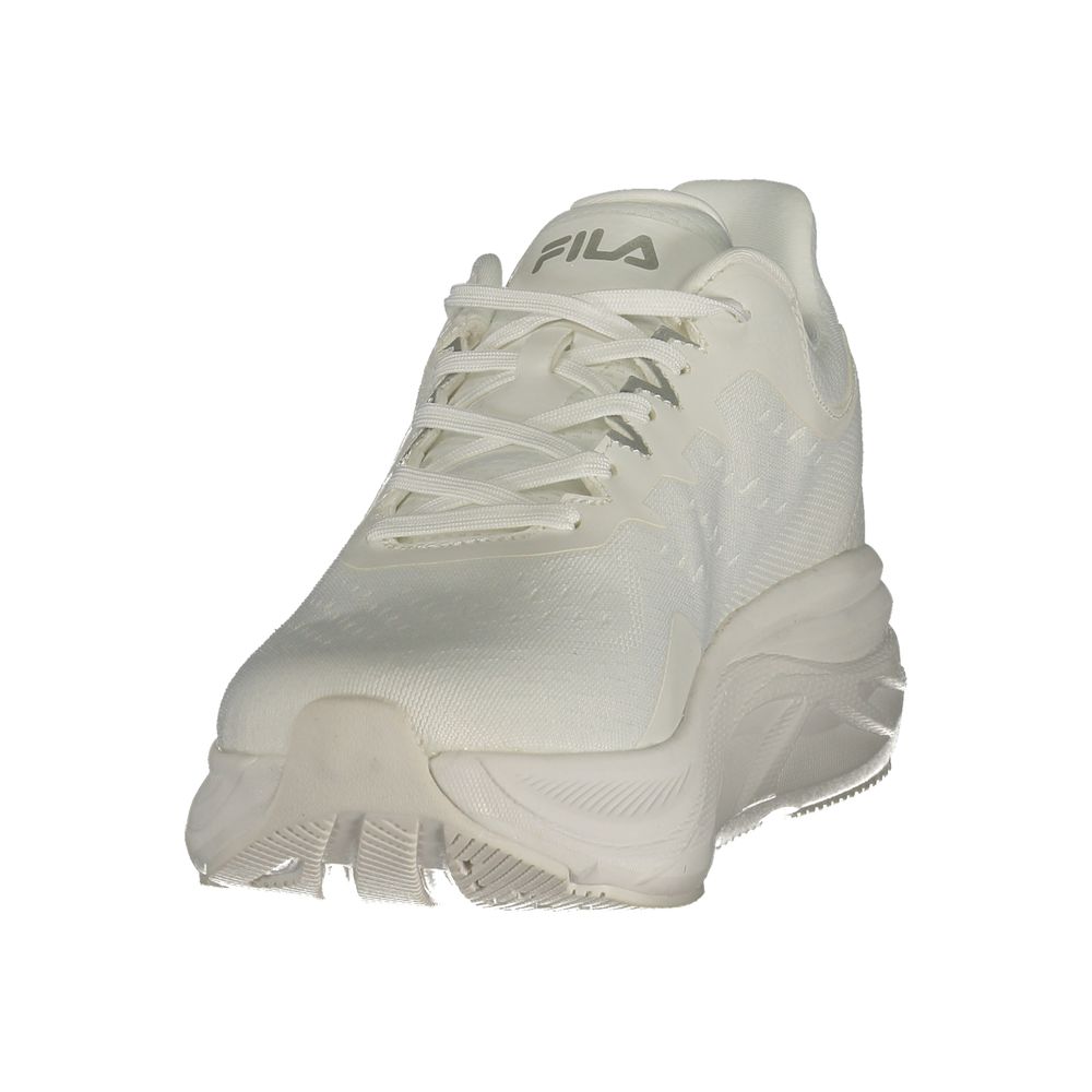 Fila White Polyester Men's Sneaker