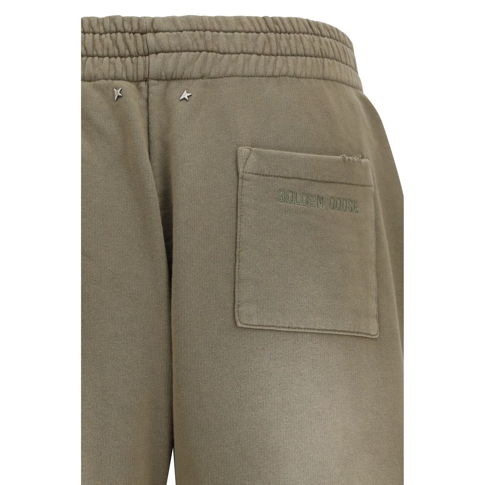Golden Goose Journey Two-Tone Cotton Sweatpants