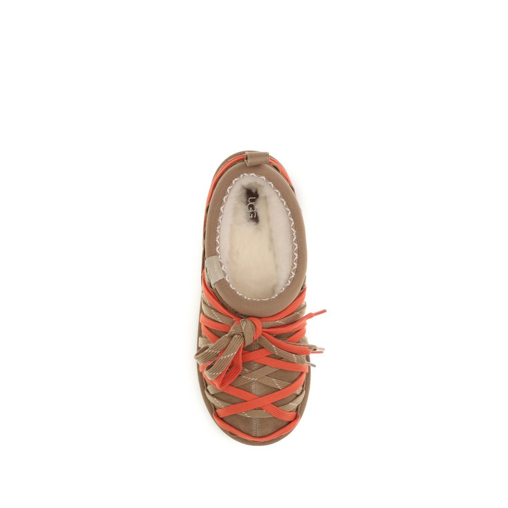 UGG Tasman Lace Suede Sandals – Multicolour