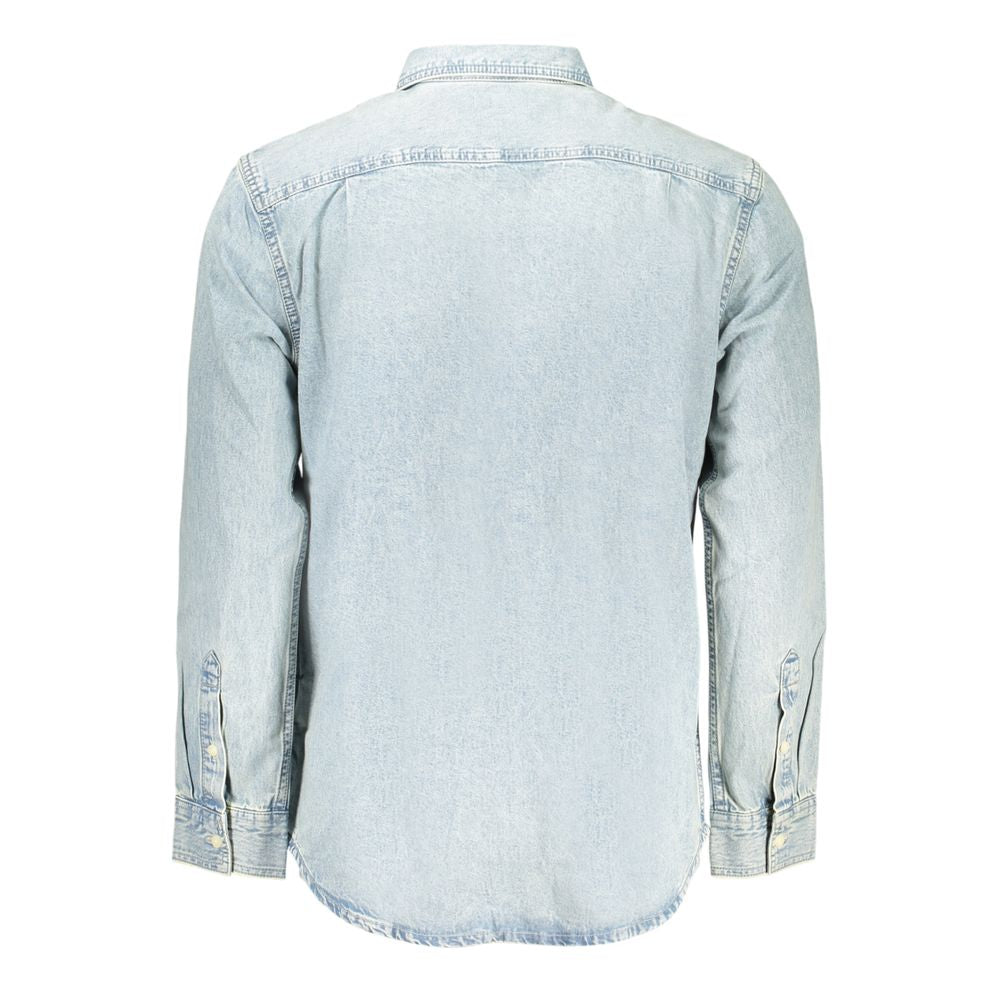 Calvin Klein Men's Denim Shirt – Light Blue