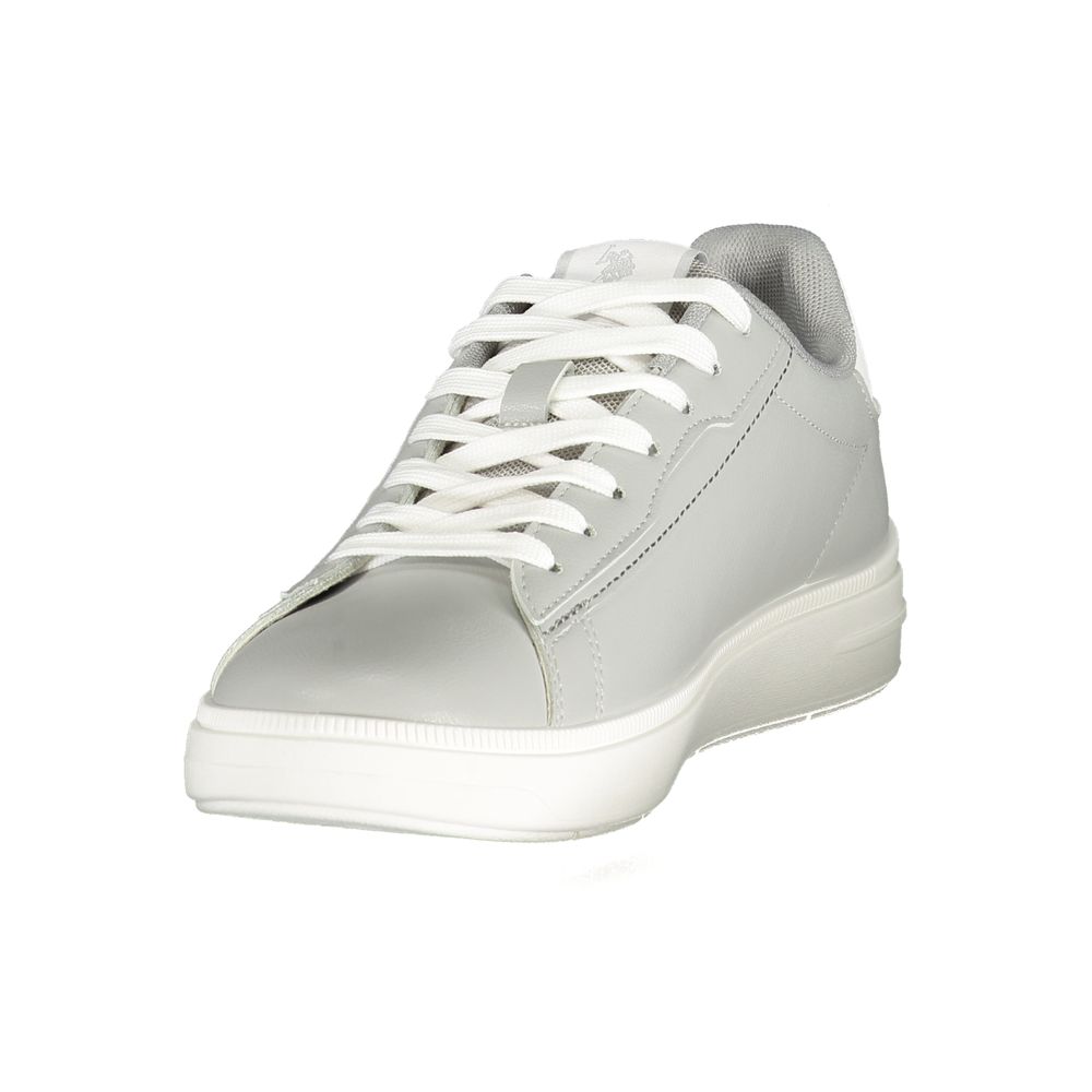 U.S. POLO ASSN. Grey Men's Sneakers with White Details