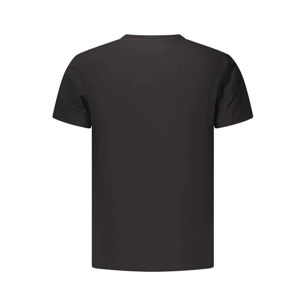 Tommy Hilfiger Logo-Print T-Shirt – Black