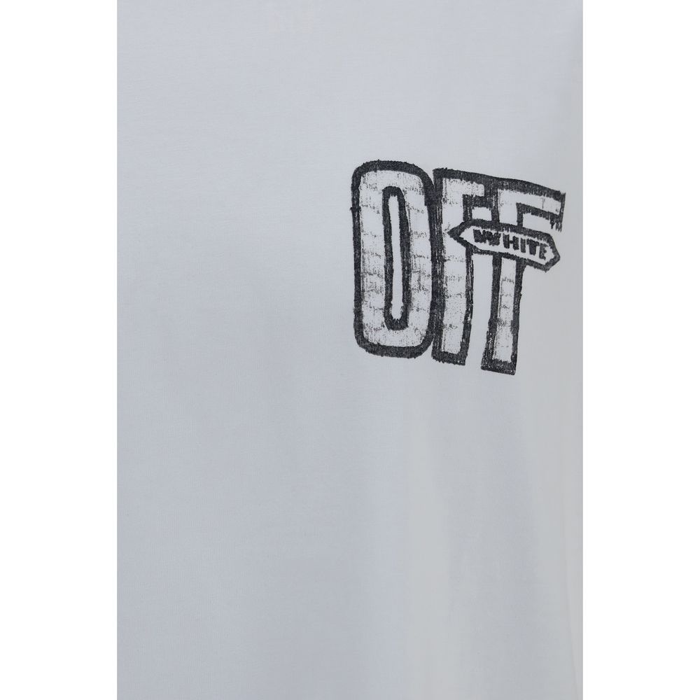 Off-White Motion Arrow Skate T-Shirt – White
