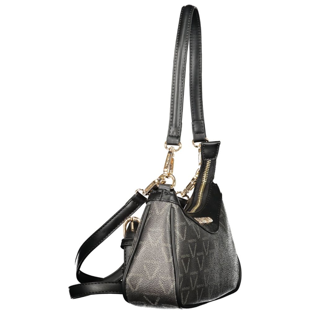 Mario Valentino Black Polyurethane Women's Bag