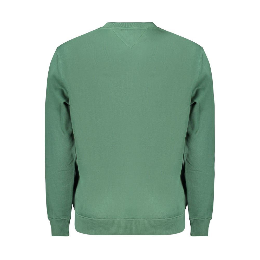 Green Tommy Hilfiger cotton blend sweatshirt