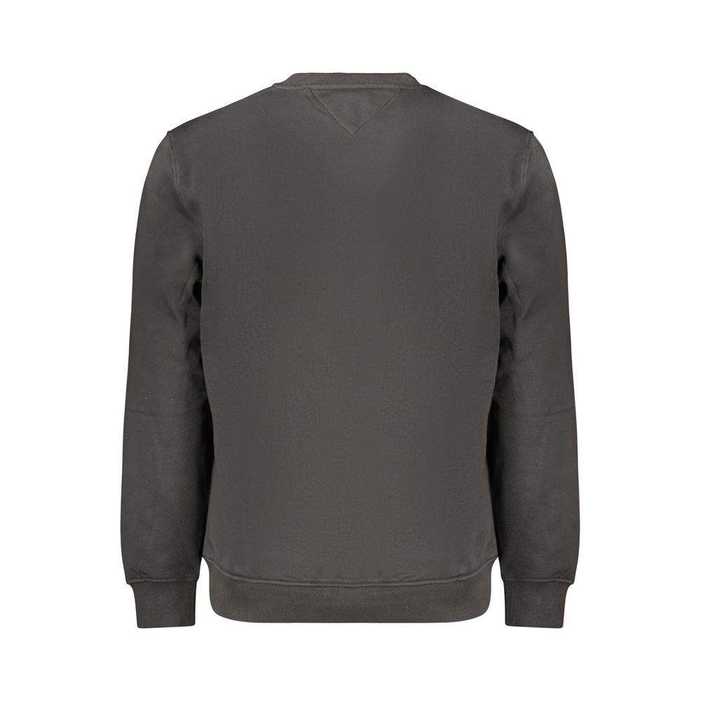 Tommy Hilfiger Men’s Embroidered Logo Sweatshirt – Black
