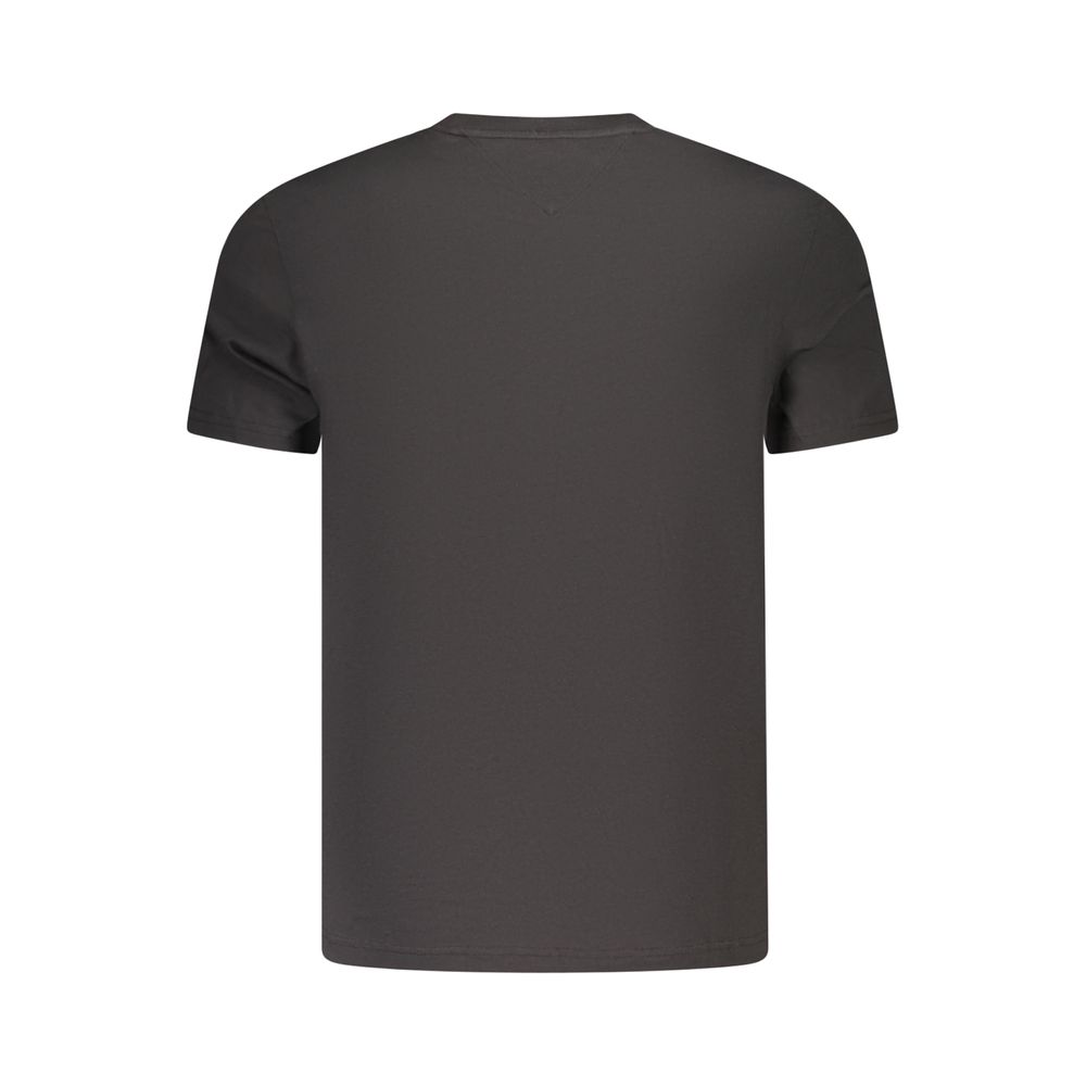 Tommy Hilfiger Logo-Print T-Shirt – Black