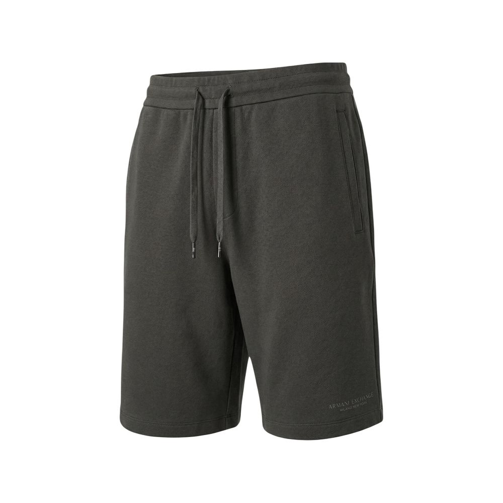 Armani Exchange green cotton shorts