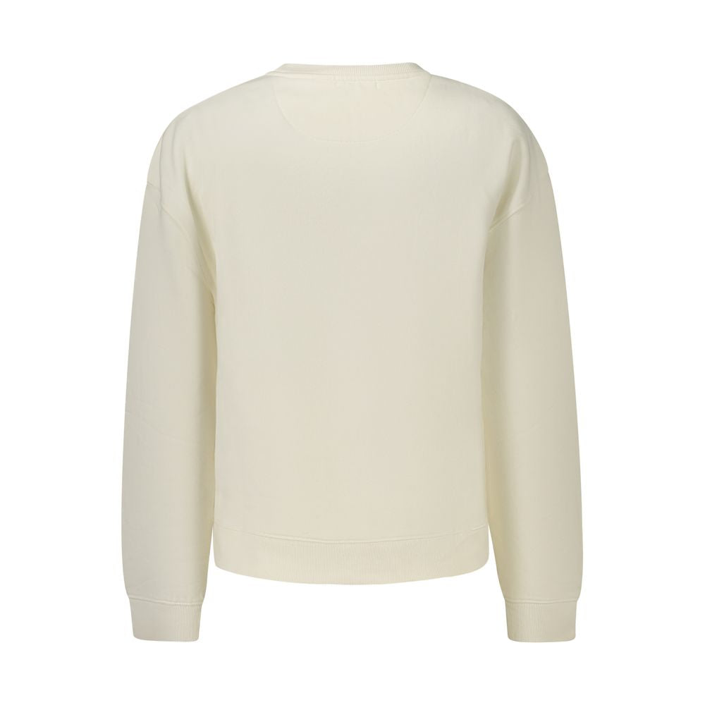 Pepe Jeans Women's Cotton-Blend Sweatshirt – White