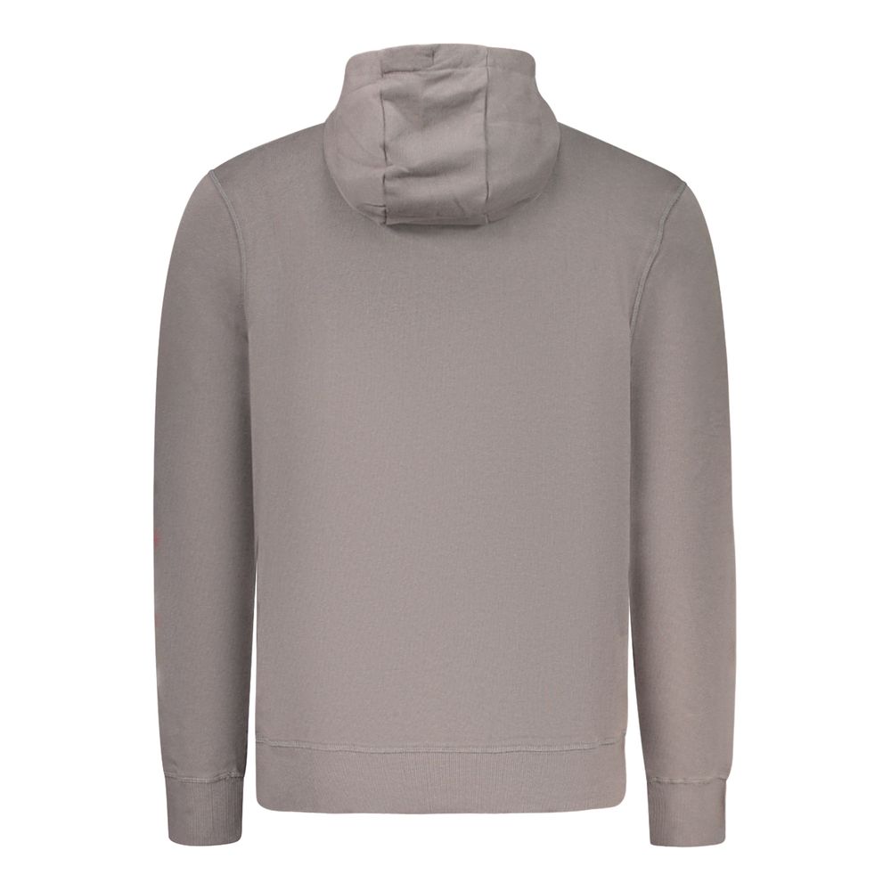 North Sails Grey Cotton Hoodie