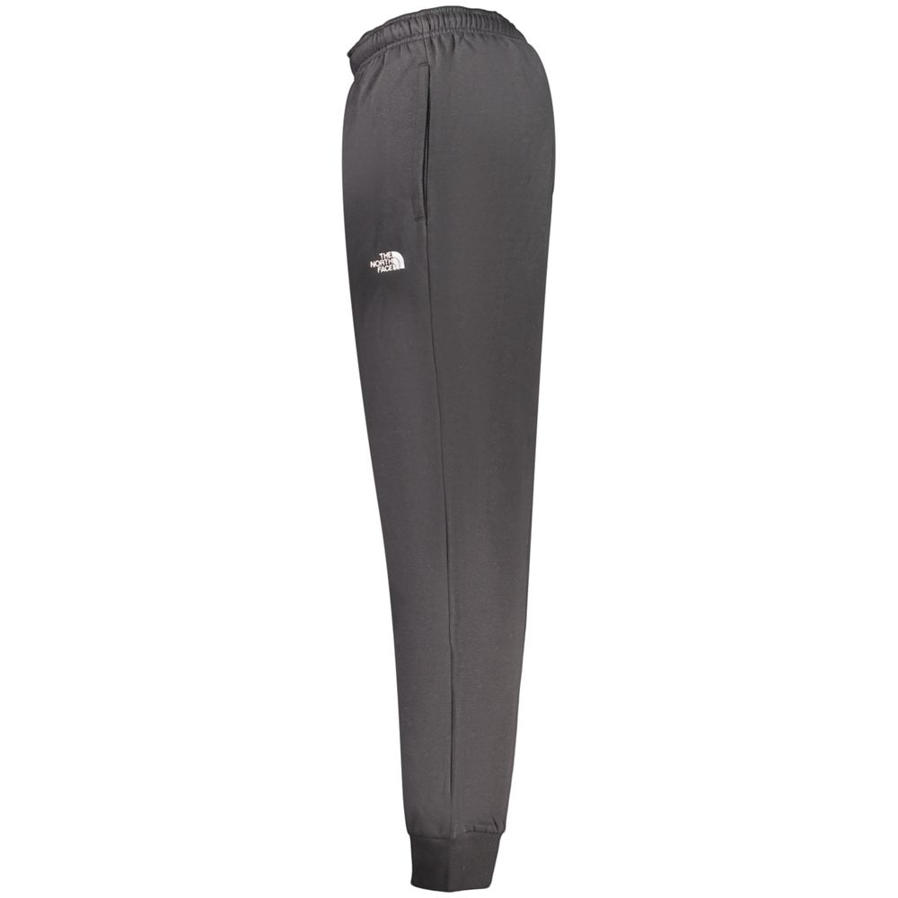 The North Face black fleece joggers in cotton blend for men