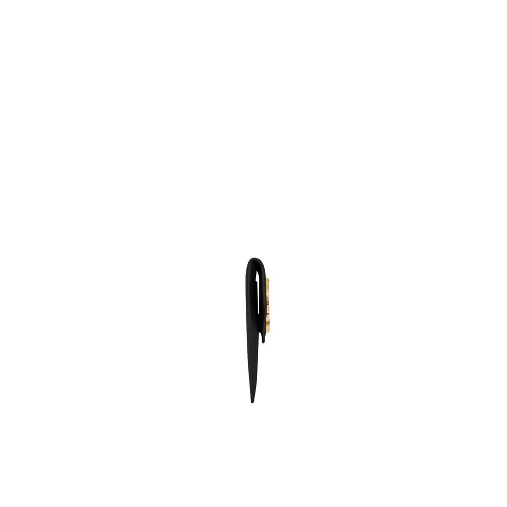 Black Saint Laurent leather clutch