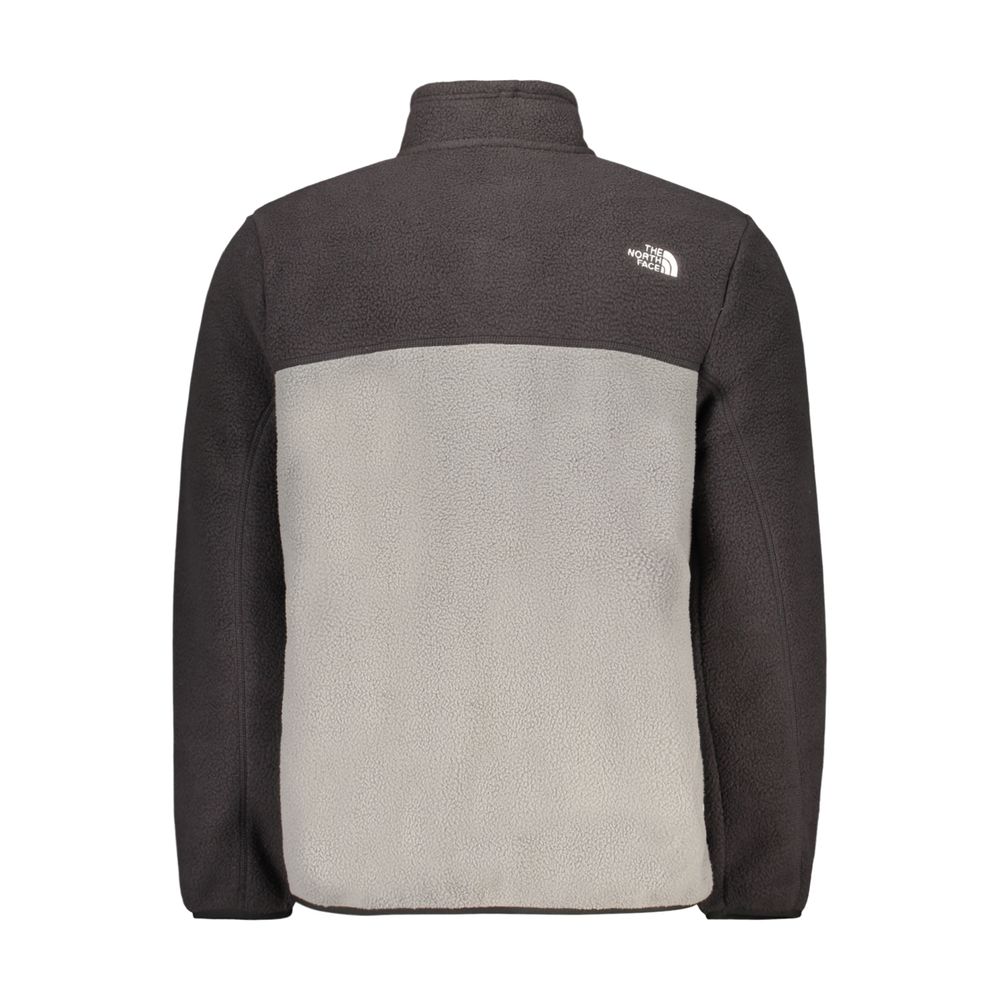 Grey The North Face fleece sweatshirt in polyester