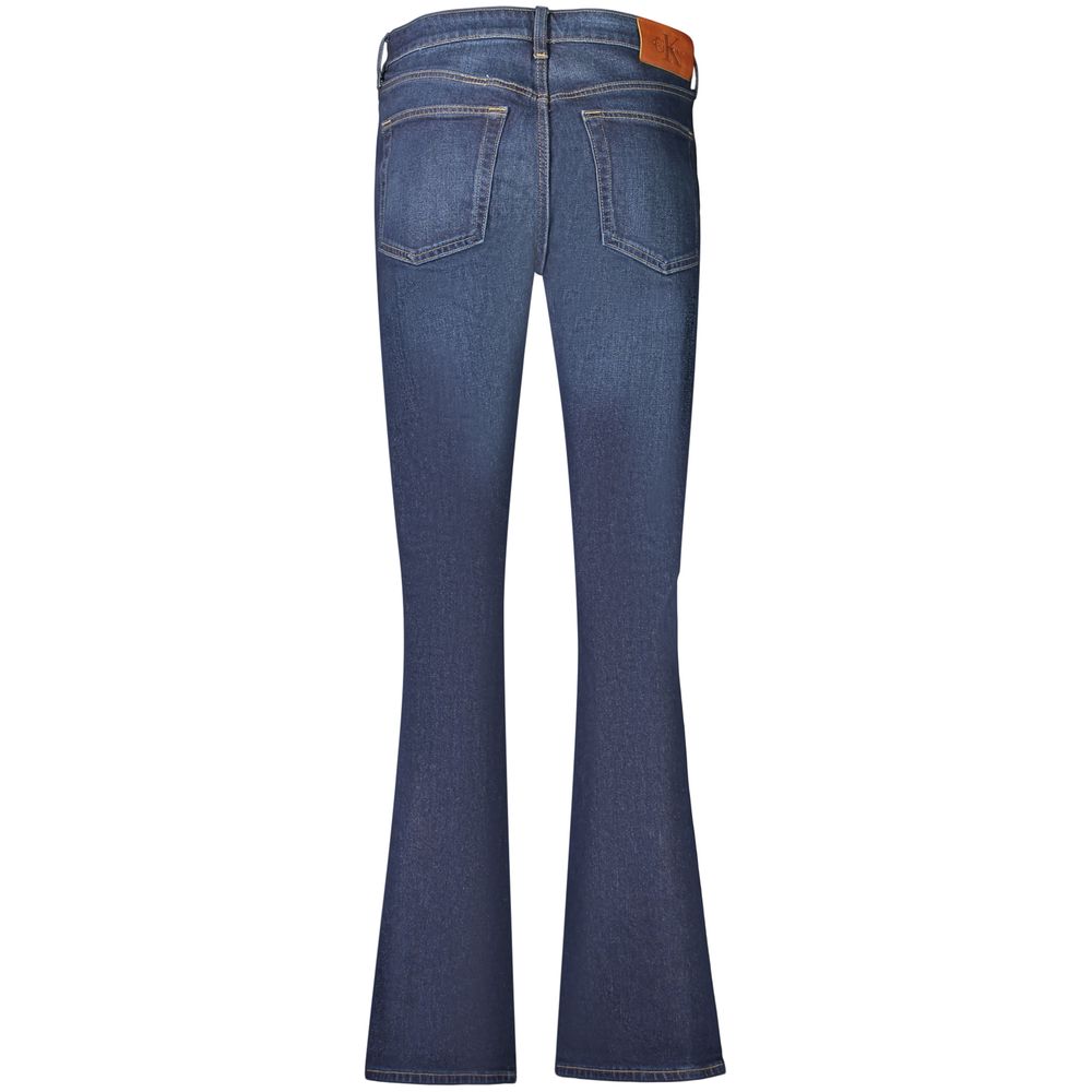 Calvin Klein Skinny Boot cotton jeans – blue