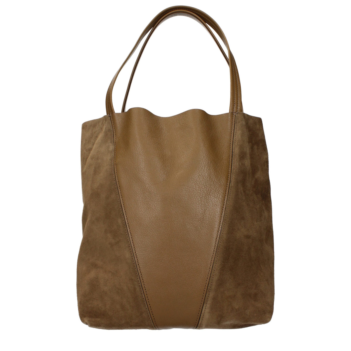 Chloé Suede Shoulder Bag – Brown (CH25WS811Q7620V)