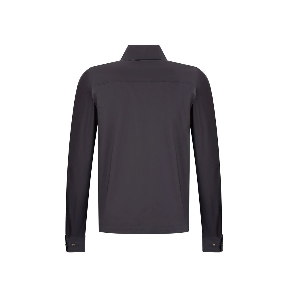 Herno Cotton-Blend Jacket – Blue