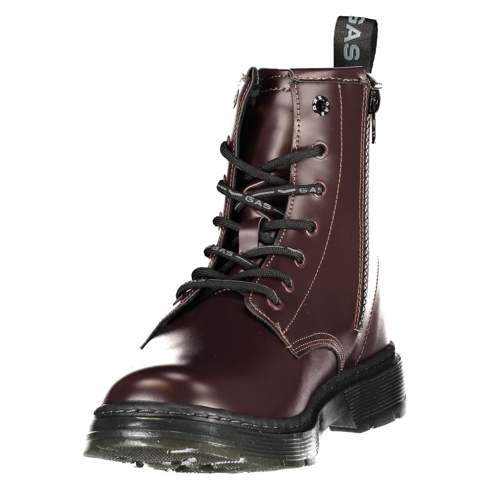 Gas Red Polyurethane Women's Boot