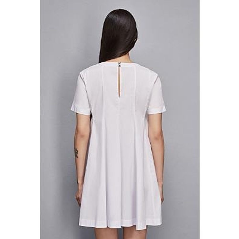 Patrizia Pepe white cotton dress