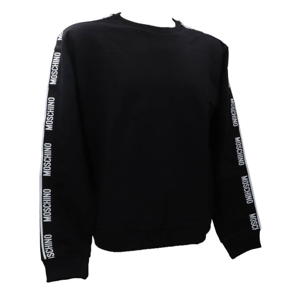 Black Moschino cotton sweatshirt